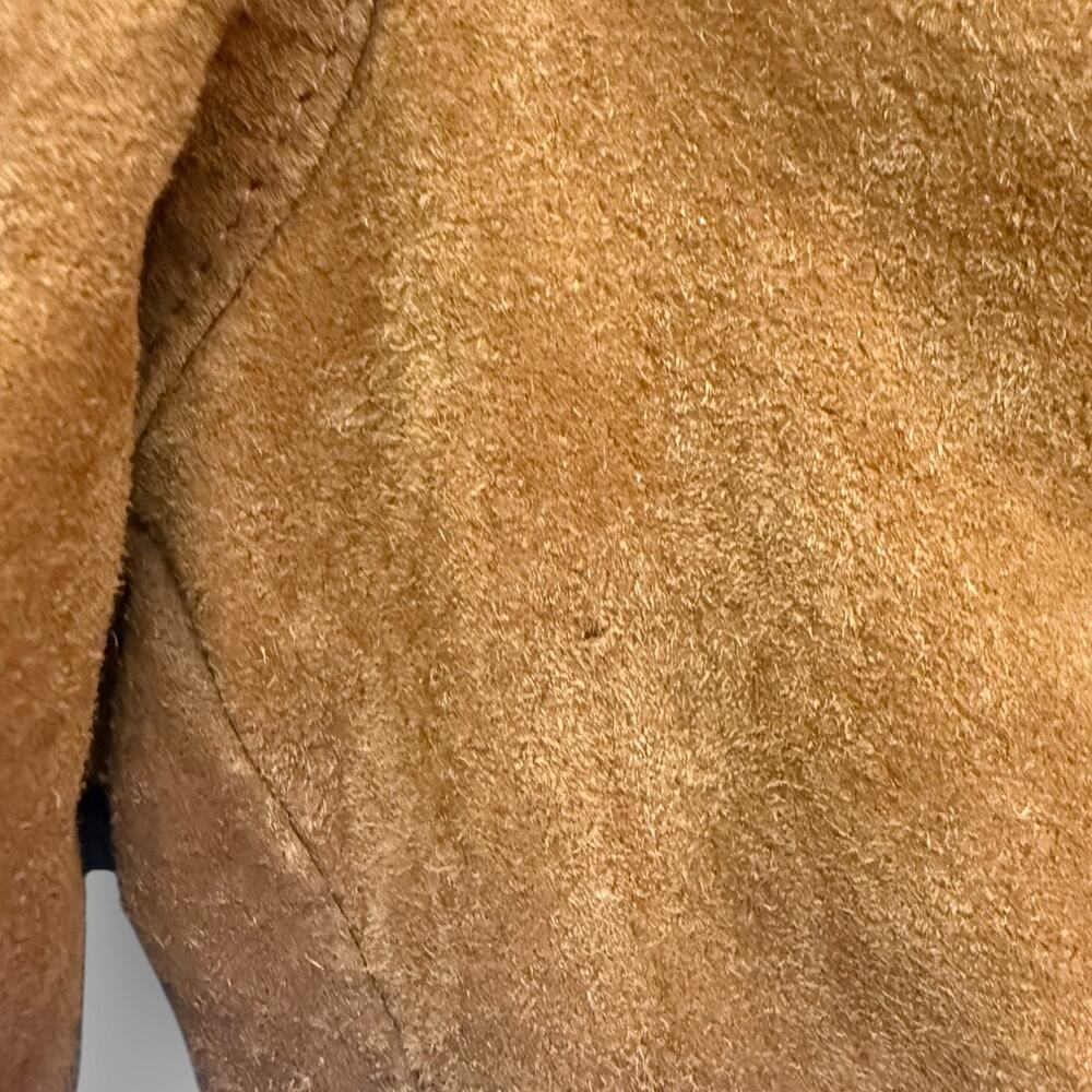 Vtg Kenar 90s Pants Suede Leather sz 6 - Picture 10 of 13